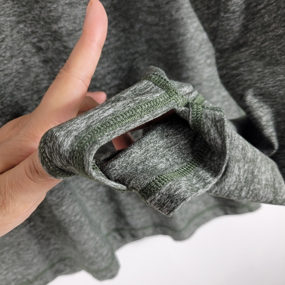 Lululemon Surge Long Sleeve Quarter Button Up Space Dye Long Sleeve Henley Tee - Picture 6 of 10